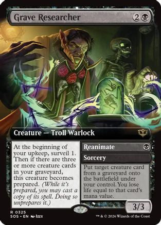 Grave Researcher (SOS-325) [Secrets of Strixhaven] MTG Single Wizards of the Coast
