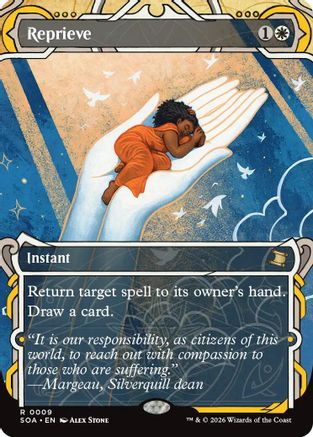 Reprieve (SOA-009) [Secrets of Strixhaven: Mystical Archive] Foil MTG Single Wizards of the Coast