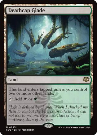 Deathcap Glade (SOS-253) [Secrets of Strixhaven] MTG Single Wizards of the Coast