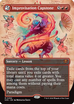 Improvisation Capstone (SOS-294) [Secrets of Strixhaven] MTG Single Wizards of the Coast