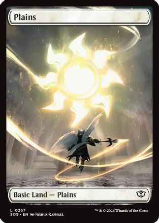 Plains (0267) (SOS-267) [Secrets of Strixhaven] Foil MTG Single Wizards of the Coast