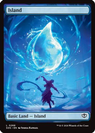 Island (0268) (SOS-268) [Secrets of Strixhaven] MTG Single Wizards of the Coast