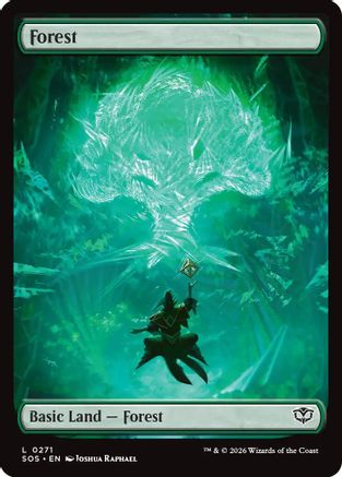 Forest (0271) (SOS-271) [Secrets of Strixhaven] MTG Single Wizards of the Coast