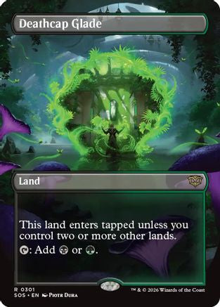Deathcap Glade (SOS-301) [Secrets of Strixhaven] MTG Single Wizards of the Coast
