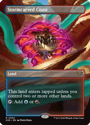 Stormcarved Coast (SOS-304) [Secrets of Strixhaven] MTG Single Wizards of the Coast