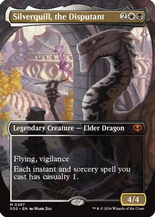 Silverquill, the Disputant (SOS-287) [Secrets of Strixhaven] MTG Single Wizards of the Coast