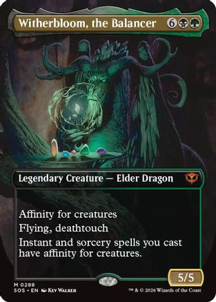 Witherbloom, the Balancer (SOS-288) [Secrets of Strixhaven] MTG Single Wizards of the Coast