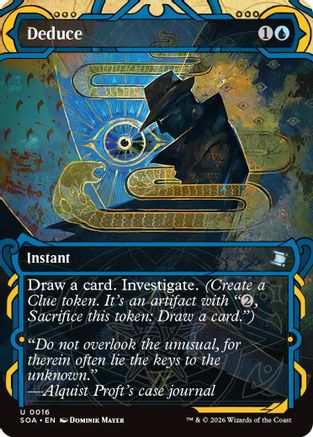 Deduce (SOA-016) [Secrets of Strixhaven: Mystical Archive] Foil MTG Single Wizards of the Coast