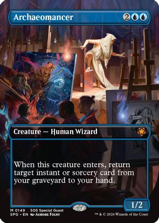 Archaeomancer (SPG-149) [Special Guests] Foil MTG Single Wizards of the Coast