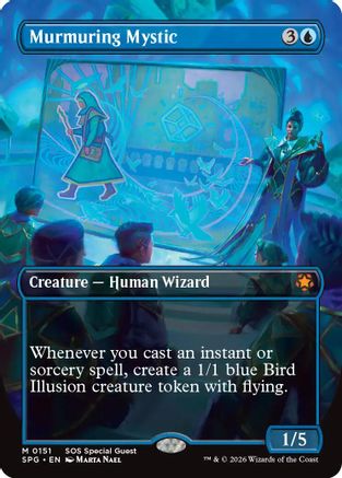Murmuring Mystic (SPG-151) [Special Guests] Foil MTG Single Wizards of the Coast