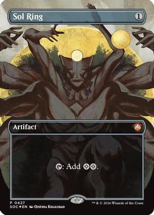 Sol Ring (SOC-427) [Commander: Secrets of Strixhaven] Foil MTG Single Wizards of the Coast