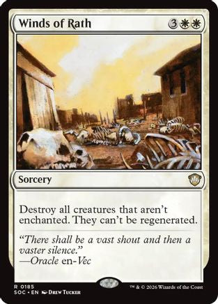 Winds of Rath (SOC-185) [Commander: Secrets of Strixhaven] MTG Single Wizards of the Coast