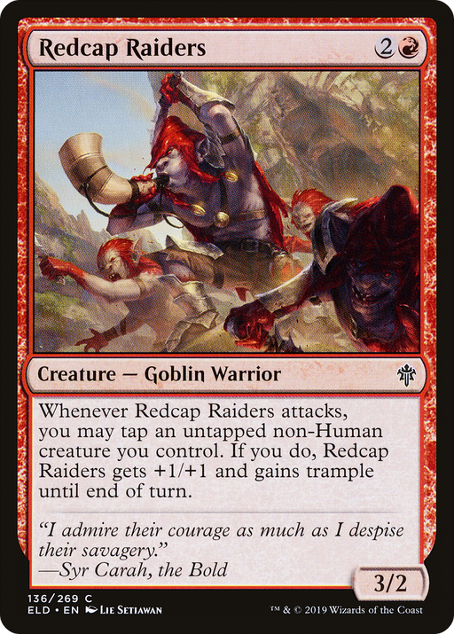 Redcap Raiders (ELD-136) [Throne of Eldraine] MTG Single Wizards of the Coast