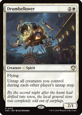 Drumbellower (SOC-143) [Commander: Secrets of Strixhaven] MTG Single Wizards of the Coast