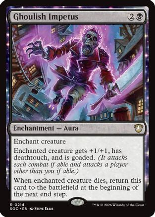 Ghoulish Impetus (SOC-214) [Commander: Secrets of Strixhaven] MTG Single Wizards of the Coast