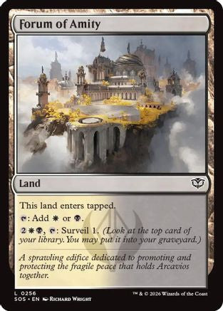 Forum of Amity (SOS-256) [Secrets of Strixhaven] MTG Single Wizards of the Coast