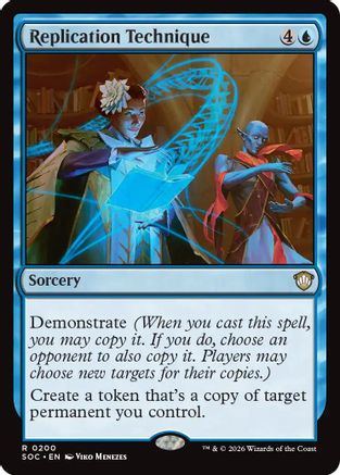Replication Technique (SOC-200) [Commander: Secrets of Strixhaven] MTG Single Wizards of the Coast