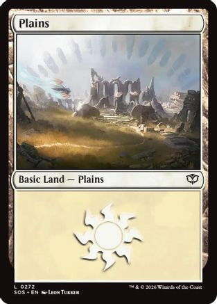 Plains (0272) (SOS-272) [Secrets of Strixhaven] MTG Single Wizards of the Coast