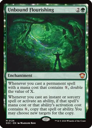 Unbound Flourishing (SOC-126) [Commander: Secrets of Strixhaven] MTG Single Wizards of the Coast
