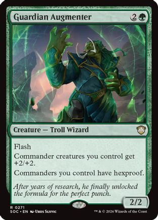 Guardian Augmenter (SOC-271) [Commander: Secrets of Strixhaven] MTG Single Wizards of the Coast
