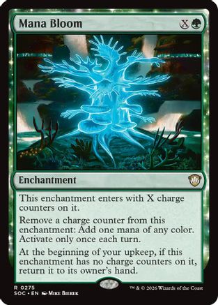Mana Bloom (SOC-275) [Commander: Secrets of Strixhaven] MTG Single Wizards of the Coast