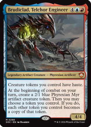 Brudiclad, Telchor Engineer (SOC-299) [Commander: Secrets of Strixhaven] MTG Single Wizards of the Coast