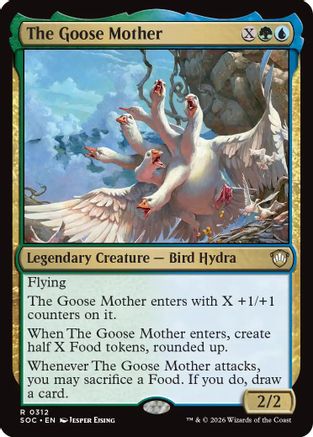 The Goose Mother (SOC-312) [Commander: Secrets of Strixhaven] MTG Single Wizards of the Coast