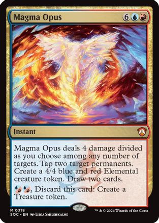 Magma Opus (SOC-318) [Commander: Secrets of Strixhaven] MTG Single Wizards of the Coast