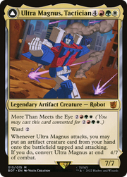 Ultra Magnus, Tactician (BOT-015) [Transformers] Foil MTG Single Wizards of the Coast