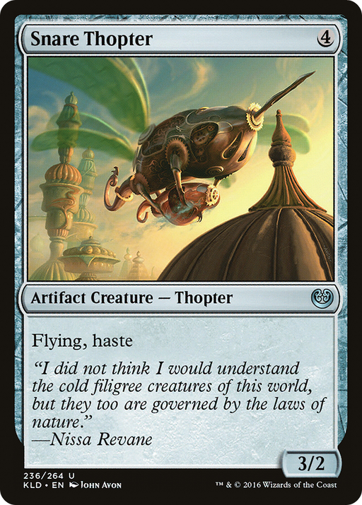 Snare Thopter (KLD-236) [Kaladesh] MTG Single Wizards of the Coast