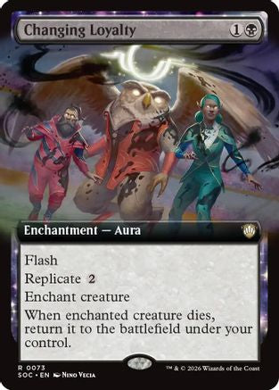 Changing Loyalty (SOC-073) [Commander: Secrets of Strixhaven] MTG Single Wizards of the Coast
