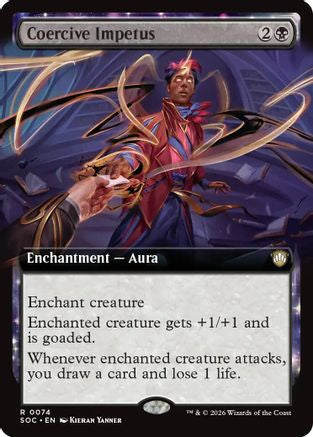 Coercive Impetus (SOC-074) [Commander: Secrets of Strixhaven] MTG Single Wizards of the Coast