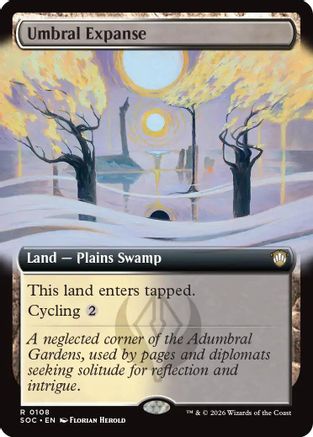 Umbral Expanse (SOC-108) [Commander: Secrets of Strixhaven] MTG Single Wizards of the Coast