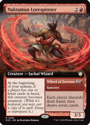 Naktamun Lorespinner (SOC-081) [Commander: Secrets of Strixhaven] MTG Single Wizards of the Coast