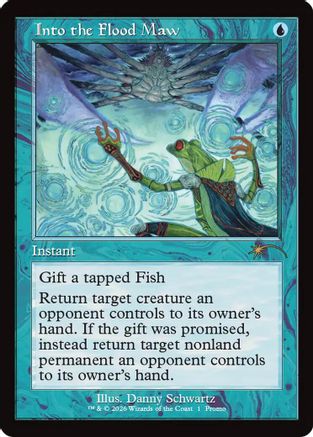 Into the Flood Maw (WPN-001) [Misc] WPN & Gateway Promos MTG Single Wizards of the Coast