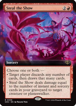 Steal the Show (SOS-336) [Secrets of Strixhaven] MTG Single Wizards of the Coast