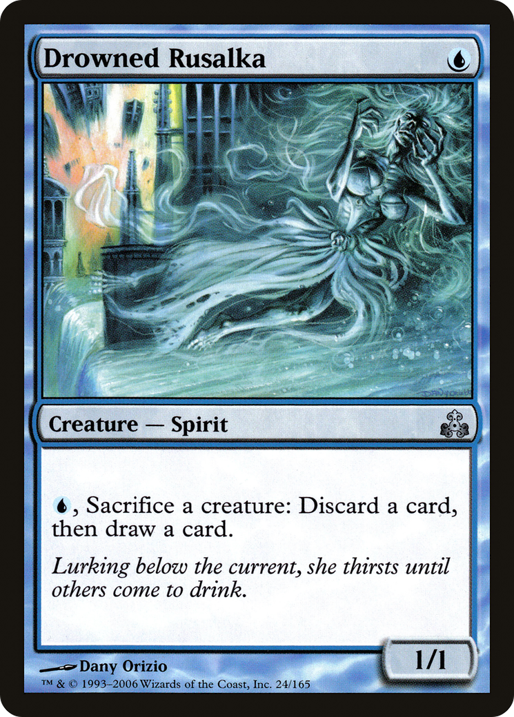 Drowned Rusalka (GPT-024) [Guildpact] MTG Single Wizards of the Coast