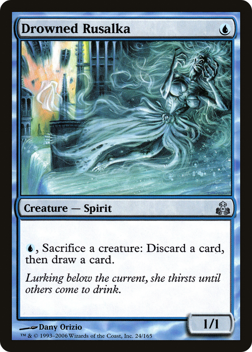 Drowned Rusalka (GPT-024) [Guildpact] MTG Single Wizards of the Coast