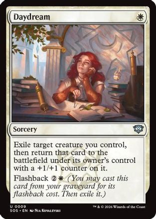 Daydream (SOS-009) [Secrets of Strixhaven] Foil MTG Single Wizards of the Coast