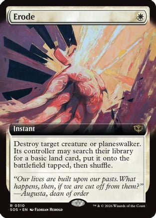 Erode (SOS-310) [Secrets of Strixhaven] Foil MTG Single Wizards of the Coast