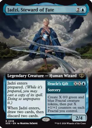Jadzi, Steward of Fate (SOS-318) [Secrets of Strixhaven] MTG Single Wizards of the Coast