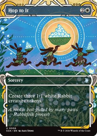 Hop to It (SOA-006) [Secrets of Strixhaven: Mystical Archive] Foil MTG Single Wizards of the Coast