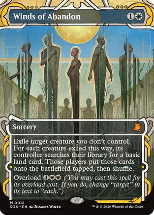 Winds of Abandon (SOA-012) [Secrets of Strixhaven: Mystical Archive] MTG Single Wizards of the Coast