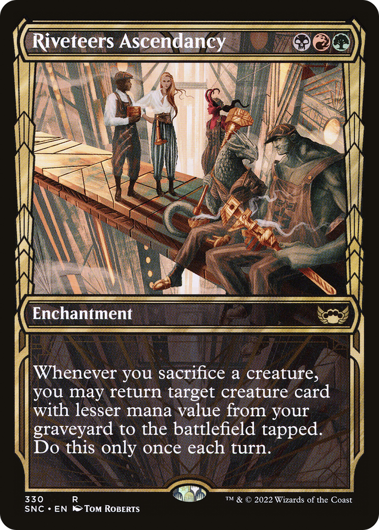 Riveteers Ascendancy (SNC-330) [Streets of New Capenna] (Showcase) Foil MTG Single Wizards of the Coast