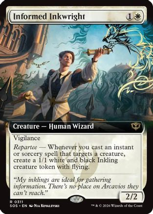 Informed Inkwright (SOS-311) [Secrets of Strixhaven] MTG Single Wizards of the Coast