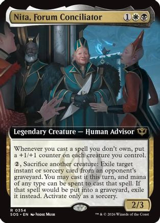 Nita, Forum Conciliator (SOS-354) [Secrets of Strixhaven] MTG Single Wizards of the Coast