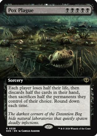 Pox Plague (SOS-328) [Secrets of Strixhaven] MTG Single Wizards of the Coast