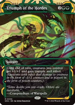 Triumph of the Hordes (SOA-059) [Secrets of Strixhaven: Mystical Archive] MTG Single Wizards of the Coast