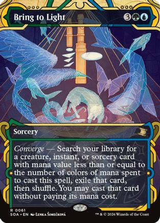 Bring to Light (SOA-061) [Secrets of Strixhaven: Mystical Archive] MTG Single Wizards of the Coast