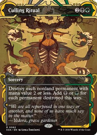 Culling Ritual (SOA-062) [Secrets of Strixhaven: Mystical Archive] MTG Single Wizards of the Coast